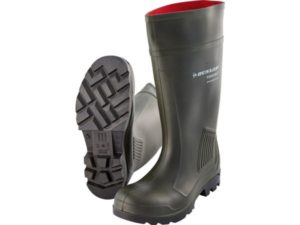 DUNLOP Sicherheits-Gummistiefel "PUROFORT S5", grün