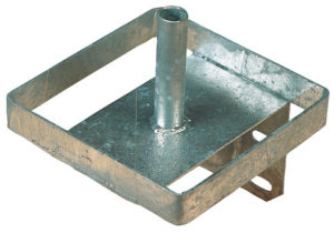Lecksteinhalter Metall